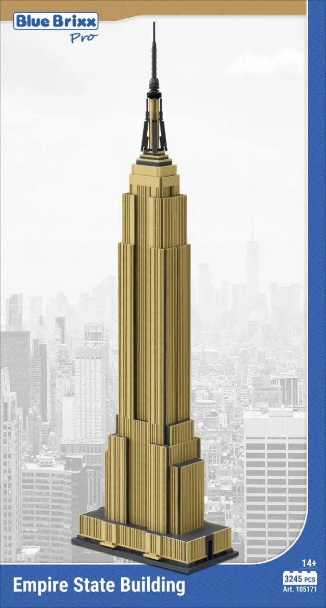 BlueBrixx® Empire State Building