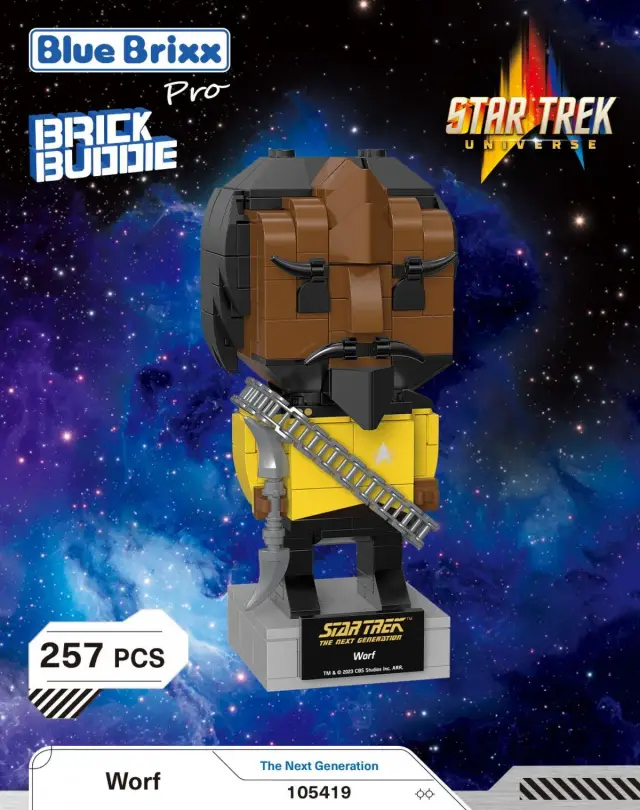 BlueBrixx® STAR TREK™ Worf