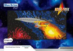 BlueBrixx STAR TREK™ Gemälde in Picards Bereitschaftsraum