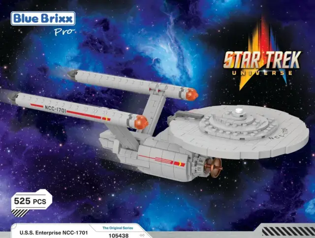 BlueBrixx® STAR TREK™ USS Enterprise NCC-1701