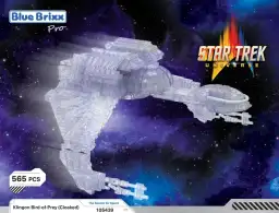 BlueBrixx STAR TREK™ Klingon Bird-of-Prey Getarnt