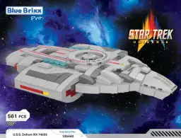 BlueBrixx STAR TREK™ USS Defiant NX-74205