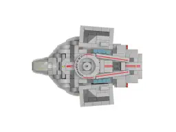 BlueBrixx STAR TREK™ USS Defiant NX-74205