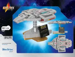 BlueBrixx STAR TREK™ USS Defiant NX-74205