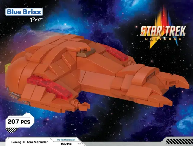 BlueBrixx STAR TREK™ Ferengi D´Kora Marauder