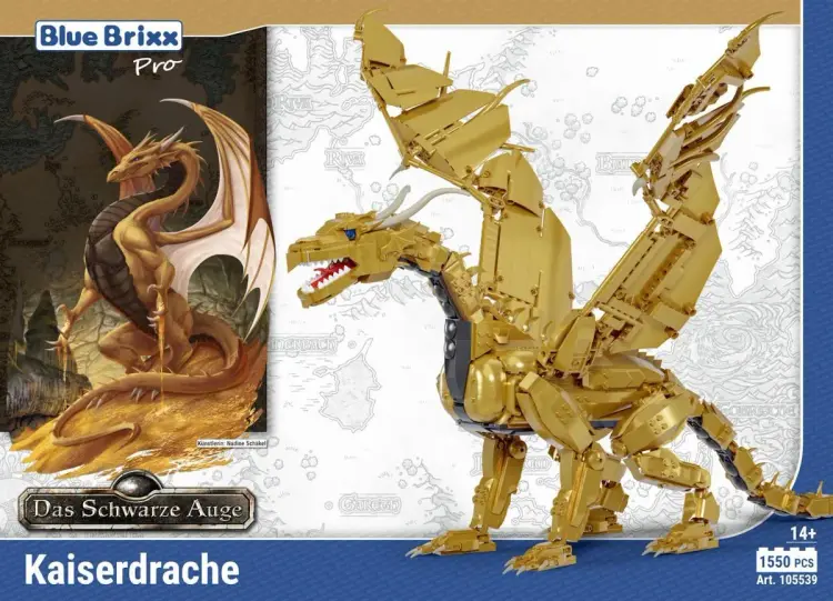 BlueBrixx Das Schwarze Auge - Kaiserdrache