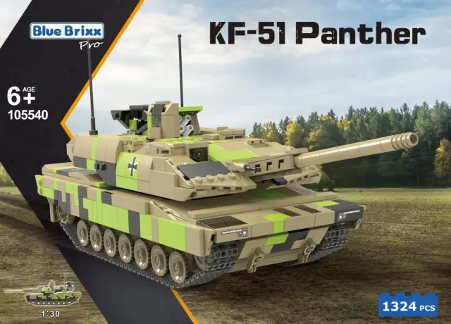 BlueBrixx® Kampfpanzer Panther KF51