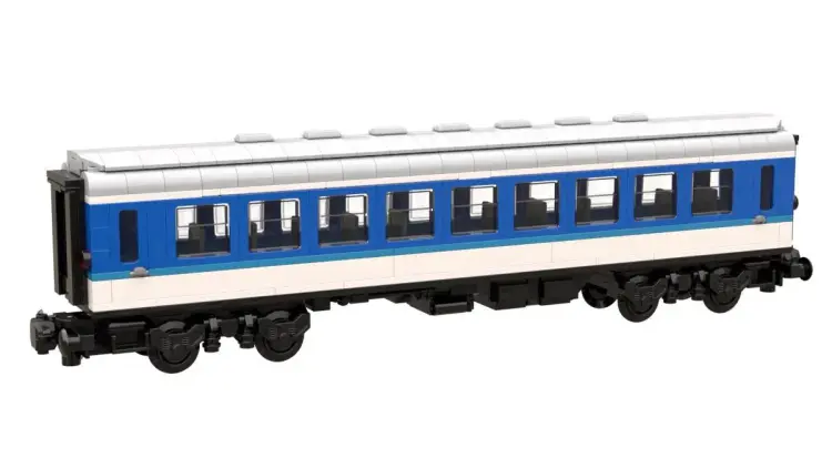 BlueBrixx Personenwagen Blau