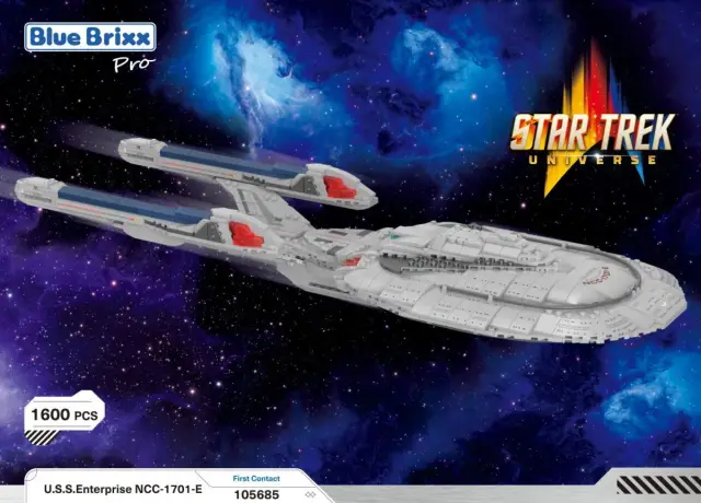 BlueBrixx® STAR TREK™ USS Enterprise NCC-1701-E