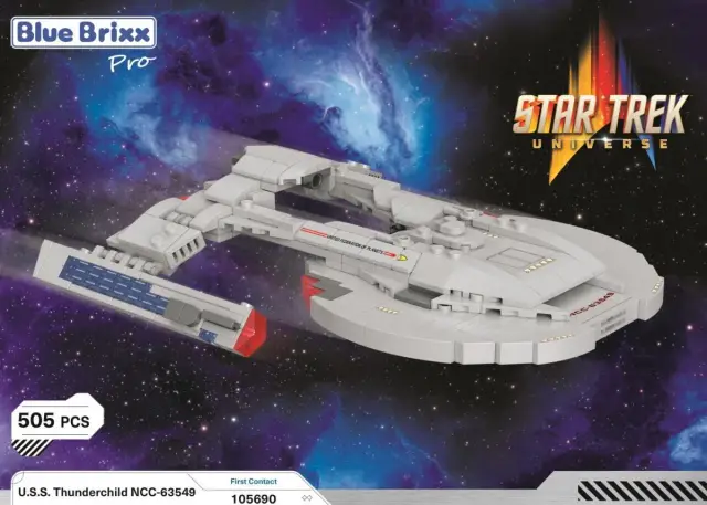 BlueBrixx® STAR TREK™ USS Thunderchild NCC-63549