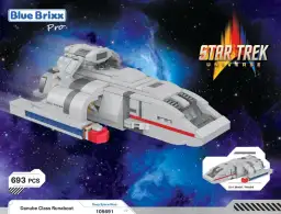 BlueBrixx STAR TREK™ Danube-Klasse Runabout