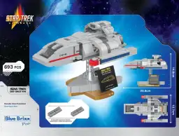 BlueBrixx STAR TREK™ Danube-Klasse Runabout