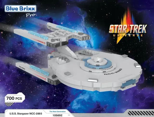 BlueBrixx® STAR TREK™ USS Stargazer NCC-2893