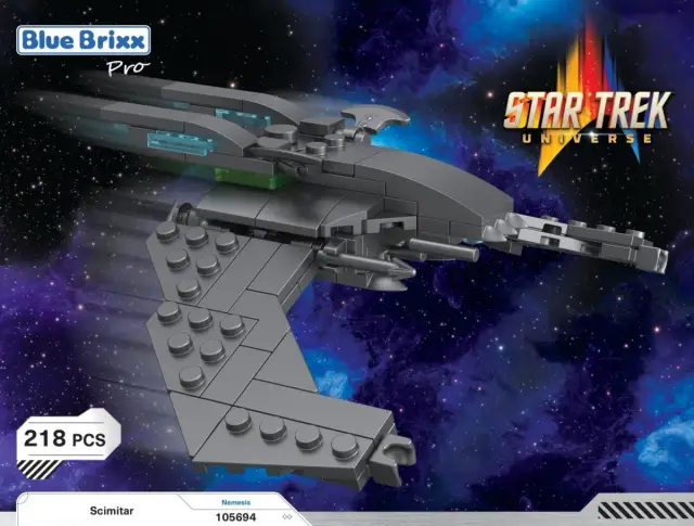 BlueBrixx® STAR TREK™ Scimitar