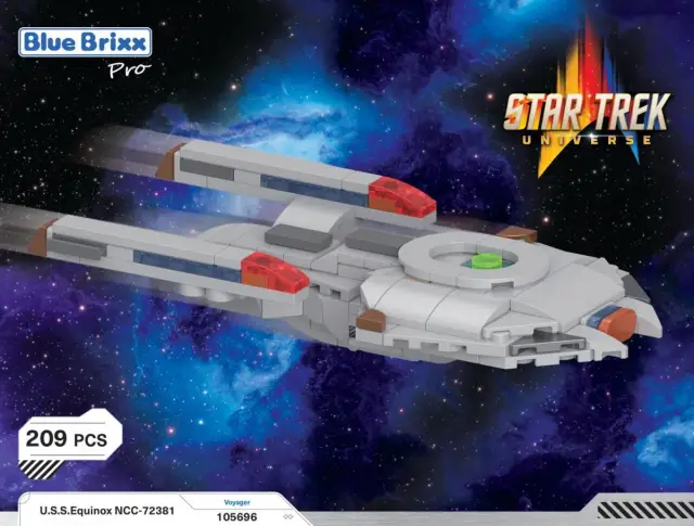 BlueBrixx® STAR TREK™ USS Equinox NCC-72381