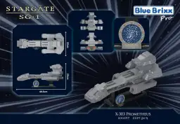 BlueBrixx Stargate™ X-303 Prometheus