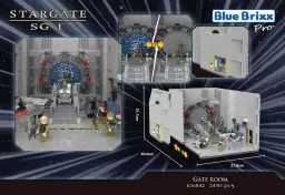 BlueBrixx Stargate™ Gate Room