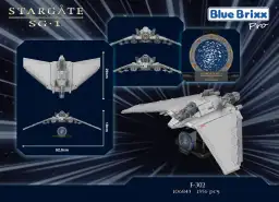 BlueBrixx Stargate™ F-302