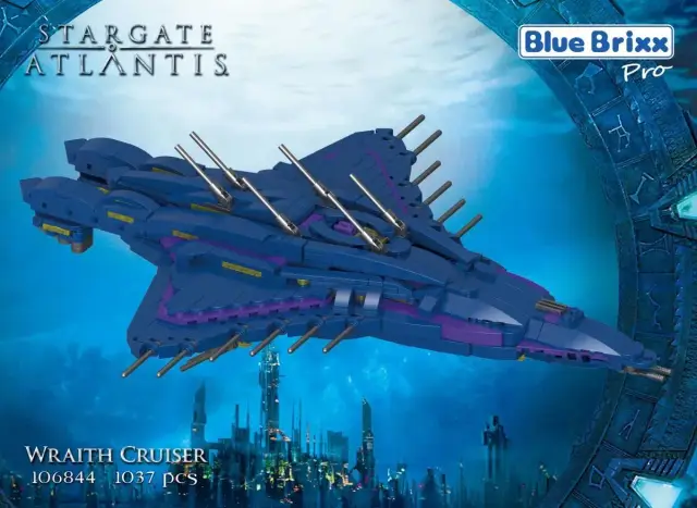 BlueBrixx® Stargate™ Wraith Cruiser