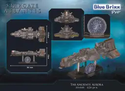 BlueBrixx Stargate™ Antikerschiff Aurora