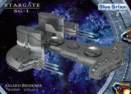 BlueBrixx Stargate™ Asgardschiff Beliskner