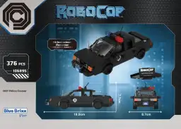 BlueBrixx RoboCop™ OCP Police Cruiser