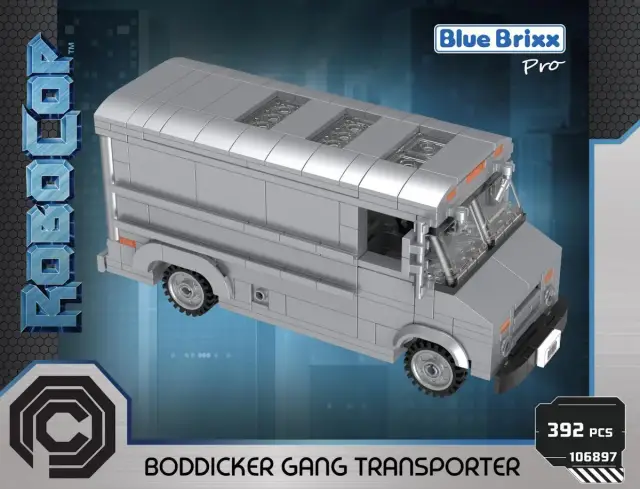 BlueBrixx® RoboCop™ Boddicker Gang Transporter