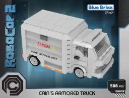 BlueBrixx RoboCop™ Cains gepanzerter Transporter