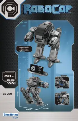 BlueBrixx RoboCop™ ED-209