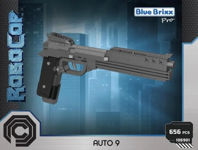 BlueBrixx® Auto 9 Maschinenpistole