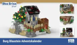 BlueBrixx Burg Blaustein Adventskalender