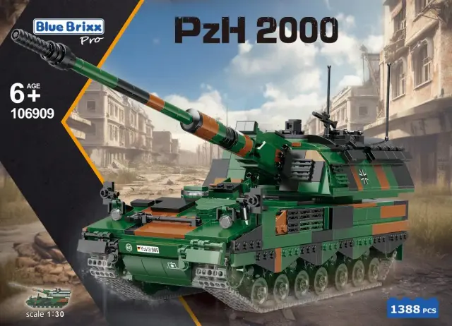 BlueBrixx® Panzerhaubitze 2000, Bundeswehr