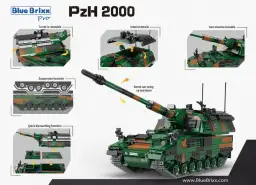 BlueBrixx Panzerhaubitze 2000, Bundeswehr