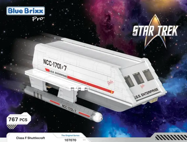 BlueBrixx® STAR TREK™ Shuttle der Klasse F