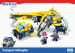 BlueBrixx Kyanite Squad: Transporthubschrauber