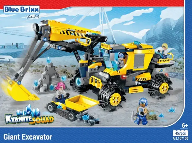 BlueBrixx® Kyanite Squad: Giant Excavator
