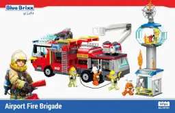 BlueBrixx Stadtfeuerwehr: Flughafenfeuerwehr