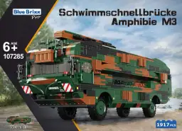 BlueBrixx Schwimmschnellbrücke Amphibie M3, Bundeswehr