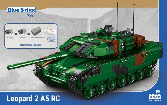 BlueBrixx® Leopard 2 A5 Ferngesteuert