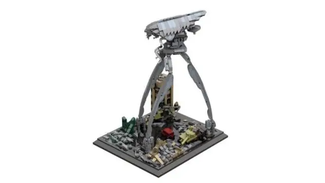 BlueBrixx® Diorama: three legged world destroyer