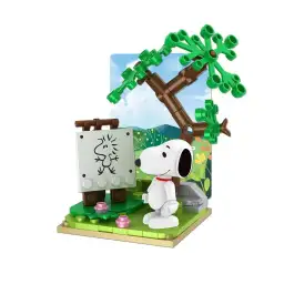 BlueBrixx Peanuts™ Snoopy zeichnet Woodstock