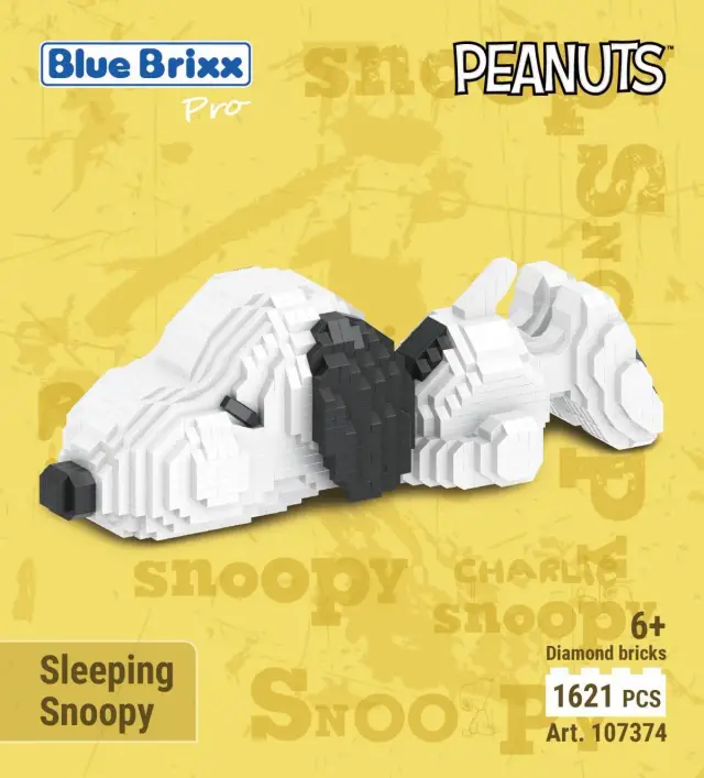 BlueBrixx® Peanuts™ Schlafender Snoopy