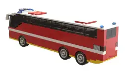 BlueBrixx Feuerwehr Bus 2 in 1