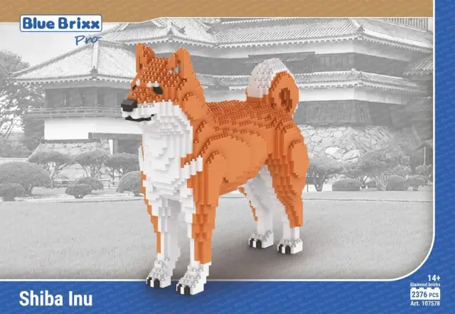BlueBrixx® Shiba Inu