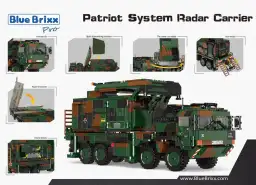 BlueBrixx Patriot System Radarwagen, Bundeswehr