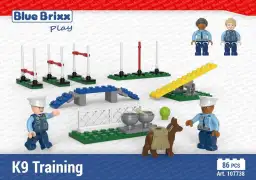 BlueBrixx Polizeihundetraining