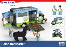 BlueBrixx Pferdetransporter