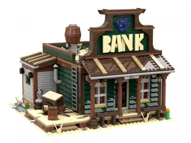 BlueBrixx® Zephyr City: Bank