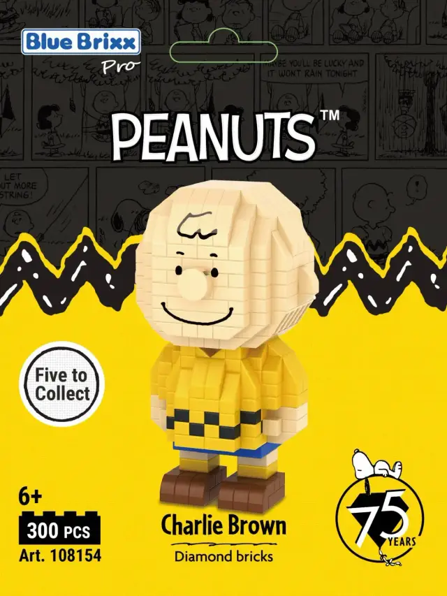 BlueBrixx® Peanuts™ Charlie Brown