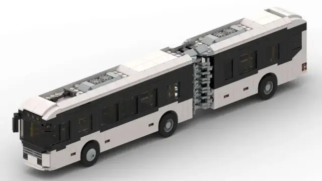 BlueBrixx® Moderner Elektrobus